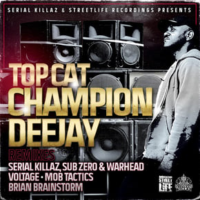 Champion Deejay EP by Top Cat, Voltage & Sub Zero Cover Art