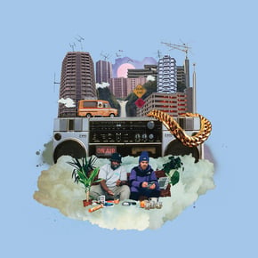Radio Waves (Instrumentals) by Verbz & Mr Slipz Cover Art