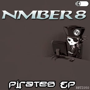 Pirates EP by NMBER8 Cover Art