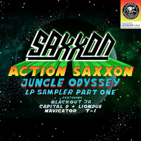 Action Saxxon - Jungle Odyssey (LP Sampler, Pt. 1) by Saxxon Cover Art