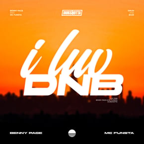 I LUV DNB by Benny Page Cover Art