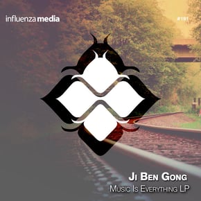 Music Is Everything LP by Ji Ben Gong Cover Art