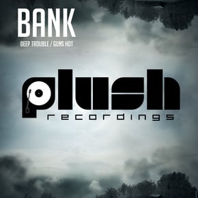 Deep Trouble / Guns Hot by Bank Cover Art