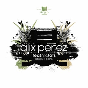Down the Line (feat. MC Fats) by Alix Perez & MC Fats Cover Art