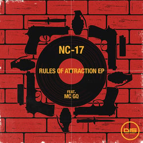 Rules of Attraction EP by NC-17 Cover Art