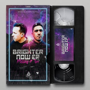 Brighter Now EP by Trex & Missing Cover Art