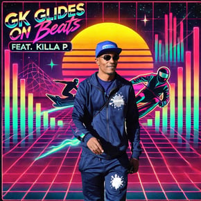 GK GLIDES ON BEATS by Kasra Cover Art