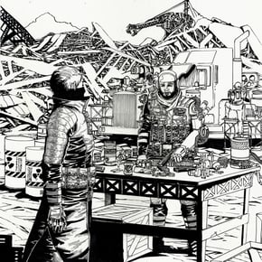 THE SCRAPYARD (Skit) by P Money & Maro Music Cover Art