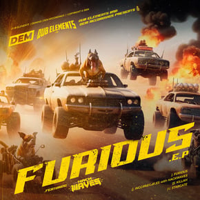 Furious EP by Dub Elements Cover Art