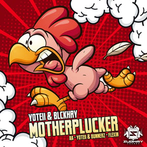 Motherplucker / Flexin by Yoteii, Bunnerz & BlckHry Cover Art
