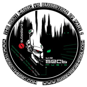The Sect Music Vs Subsistenz EP Part 2 by Current Value, MachineCode & The Sect Cover Art
