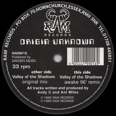 Origin Unknown Drum and Bass Artist Image