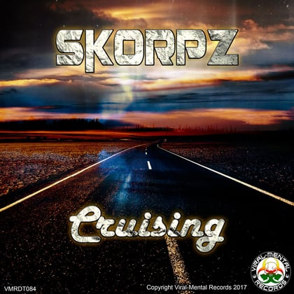 Cruising album by Skorpz - Drum and Bass Cover Art
