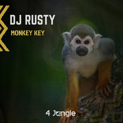 Monkey Key album by DJ Rusty - Drum and Bass Cover Art