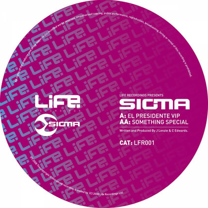 El Presidente (VIP) / Something Special album by Sigma - Drum and Bass Cover Art