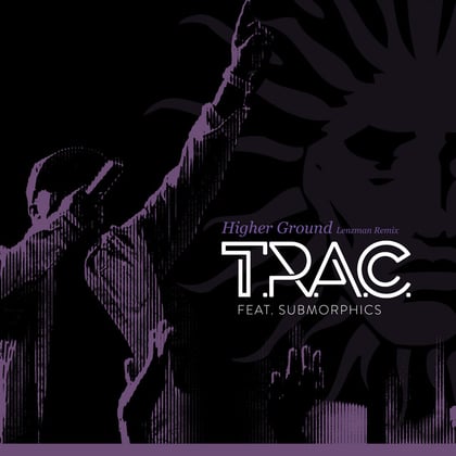 Higher Ground (Lenzman Remix) album by T.R.A.C. & Lenzman - Drum and Bass Cover Art