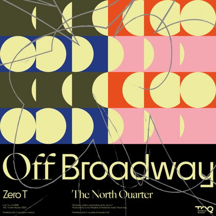 Off Broadway album by Zero T - Drum and Bass Cover Art