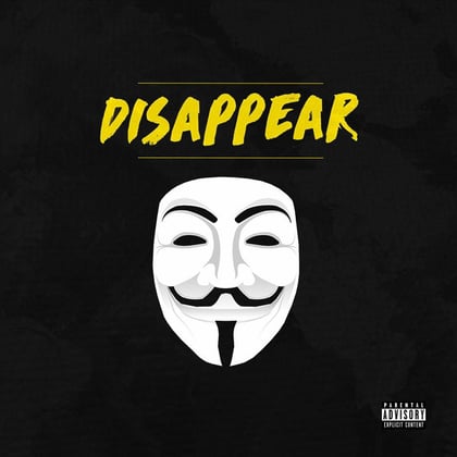 Disappear album by Mr Traumatik - Drum and Bass Cover Art