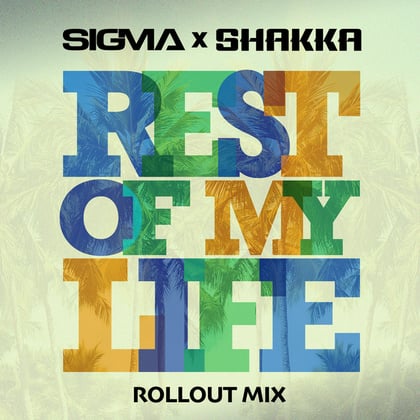 Rest Of My Life (Rollout Mix) album by Sigma - Drum and Bass Cover Art