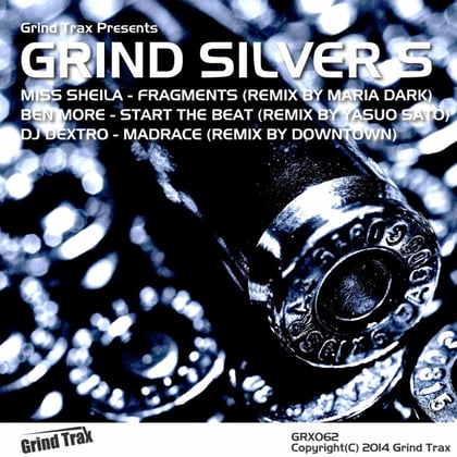 Grind Silver S album by Ben More - Drum and Bass Cover Art