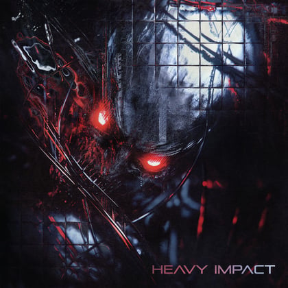 Heavy Impact album by Disphonia, Metanoia & Kryptomedic - Drum and Bass Cover Art