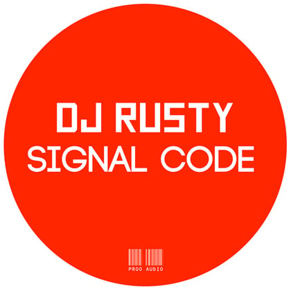 Signal Code album by DJ Rusty - Drum and Bass Cover Art