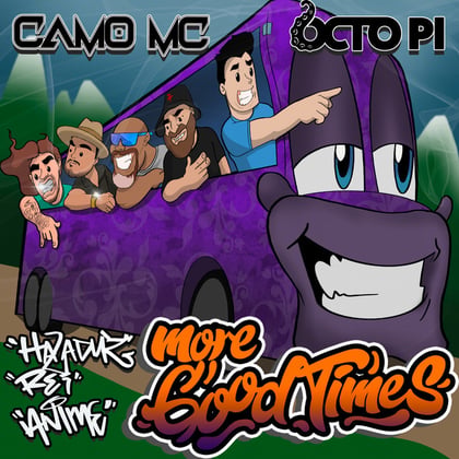 More Good Times album by Camo MC - Drum and Bass Cover Art