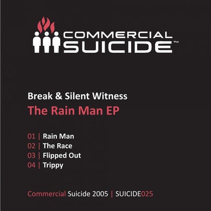 The Rain Man album by Lenzman, Break & Silent Witness - Drum and Bass Cover Art