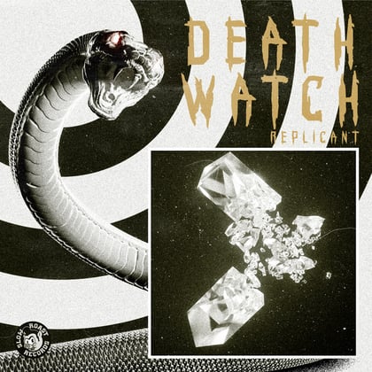 Death Watch album by Replicant - Drum and Bass Cover Art