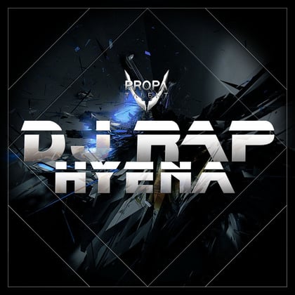 Hyena album by DJ Rap - Drum and Bass Cover Art