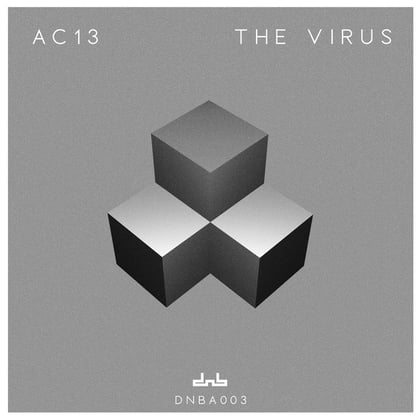 The Virus album by AC13 - Drum and Bass Cover Art