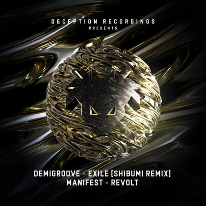 Exile (Shibumi Remix) / Revolt album by Shibumi - Drum and Bass Cover Art