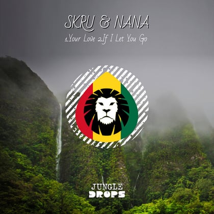Jungle Drops 14 album by Skru - Drum and Bass Cover Art