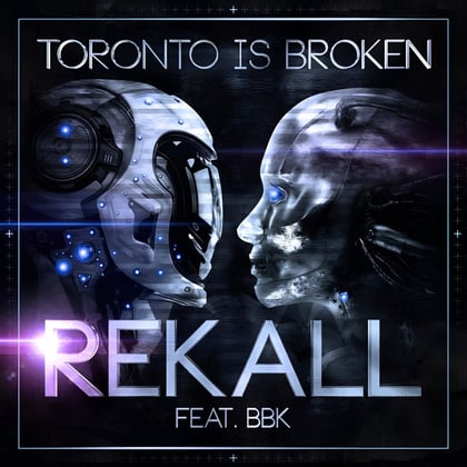 Rekall album by Zardonic & Toronto Is Broken - Drum and Bass Cover Art