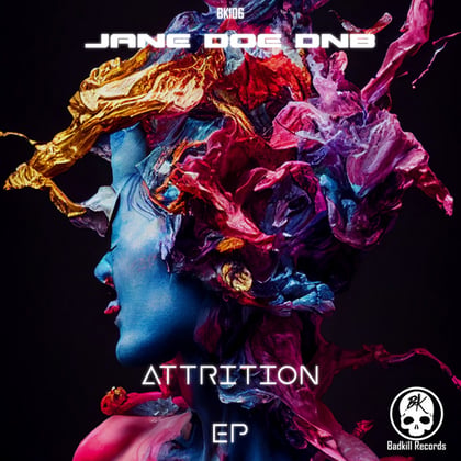 Attrition EP album by Jane Doe - Drum and Bass Cover Art