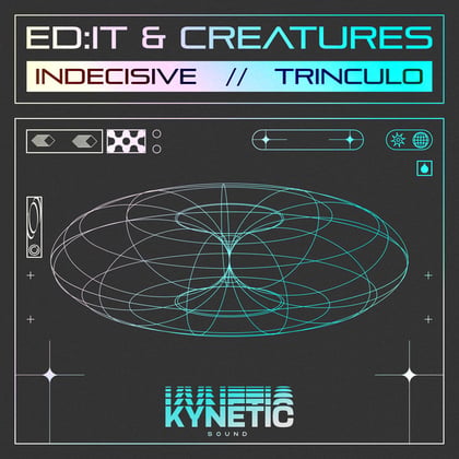 Indecisive / Trinculo album by Ed:it - Drum and Bass Cover Art