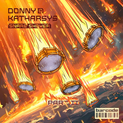Snare Shower - Part Two album by Donny & Katharsys - Drum and Bass Cover Art