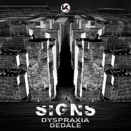 Dyspraxia / Dedale album by Signs - Drum and Bass Cover Art