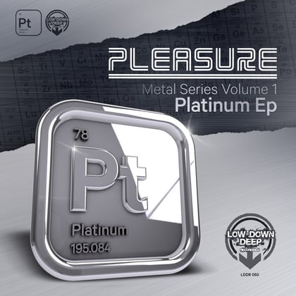 Platinum EP album by DJ Pleasure - Drum and Bass Cover Art