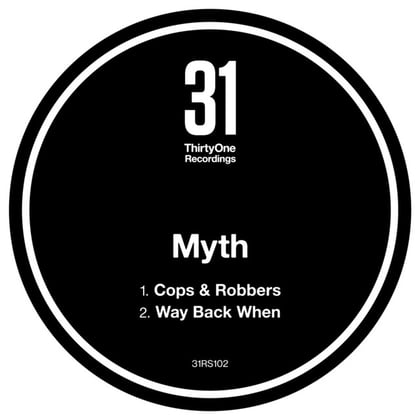 Cops & Robbers / Way Back When album by Myth - Drum and Bass Cover Art