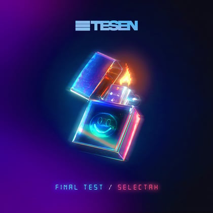 Final Test / Selectah album by Tesen - Drum and Bass Cover Art