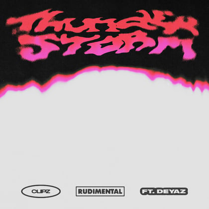 Thunderstorm (feat. Deyaz) album by CLIPZ - Drum and Bass Cover Art