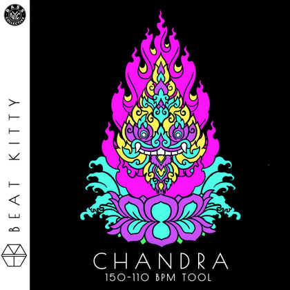 Chandra album by Beat Kitty - Drum and Bass Cover Art