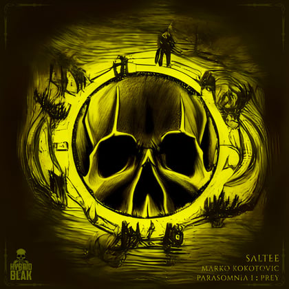 Parasomnia I: Prey album by Saltee - Drum and Bass Cover Art