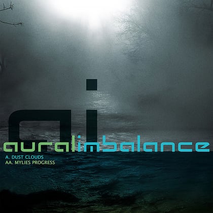 Dust Clouds album by Aural Imbalance - Drum and Bass Cover Art