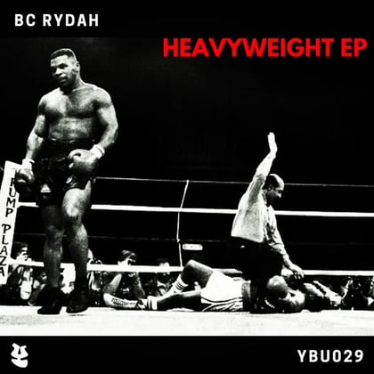 Heavyweight album by BC Rydah - Drum and Bass Cover Art
