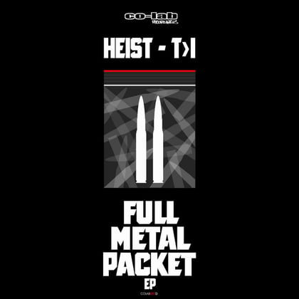 Full Metal Packet EP album by Spaow, Zero G, Heist & T>I - Drum and Bass Cover Art