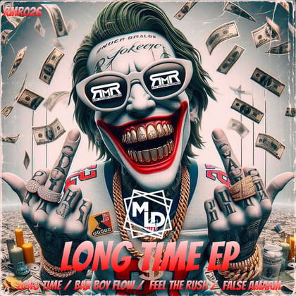 Long time Ep album by M.L.D - Drum and Bass Cover Art
