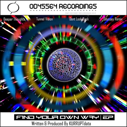 Find Your Own Way album by Kurruptdata - Drum and Bass Cover Art