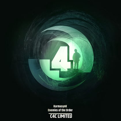 Enemies of the Order album by KarmasynK - Drum and Bass Cover Art